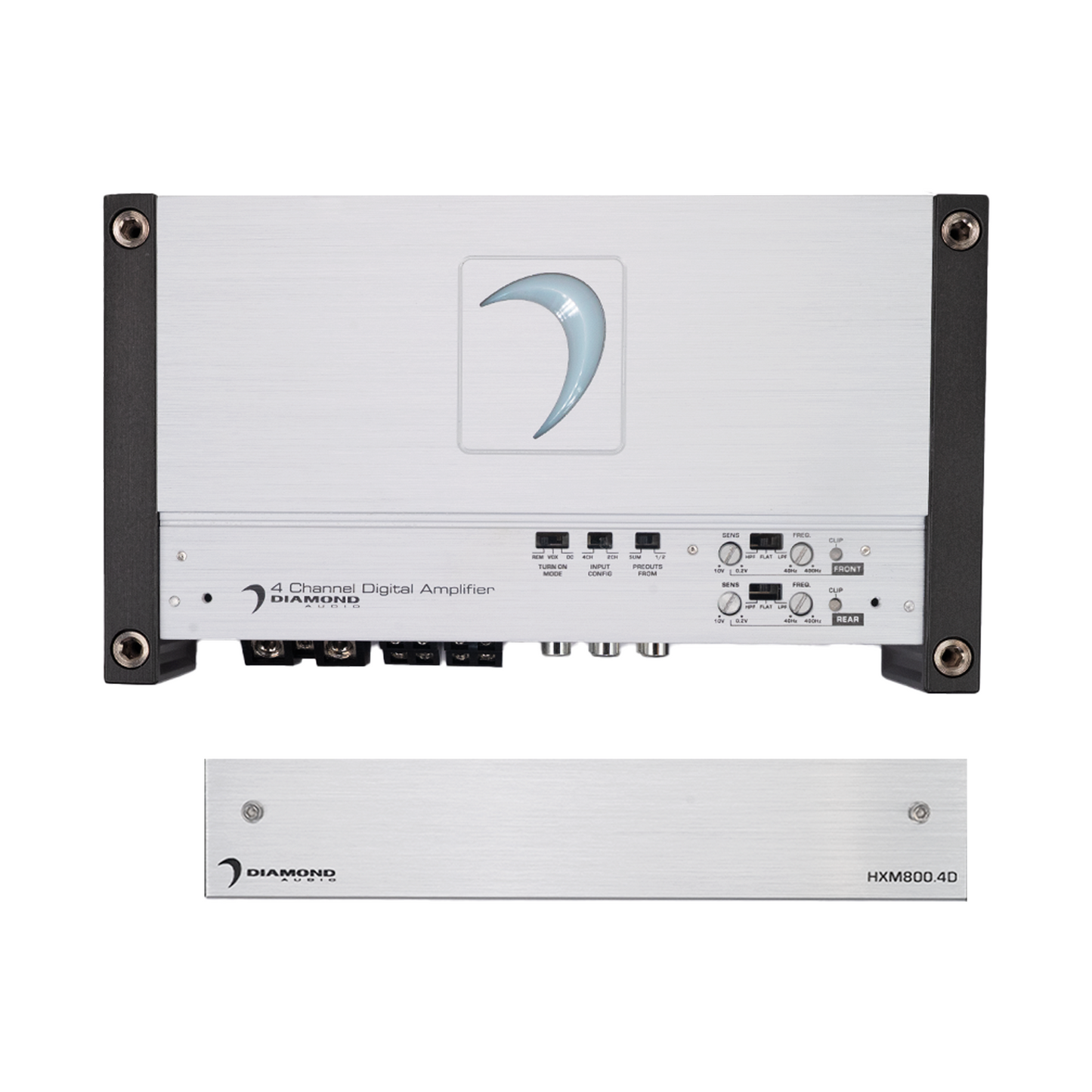 Diamond Audio HXM Series 4-Channel 800W Full Range Class D Amplifier - HXM800.4D