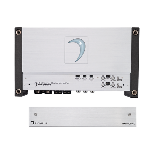Diamond Audio HXM Series 4-Channel 800W Full Range Class D Amplifier - HXM800.4D