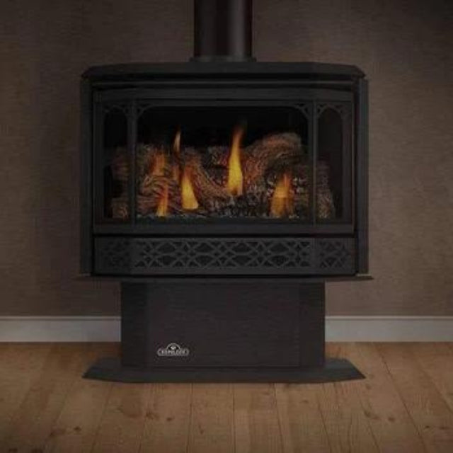 Napoleon Fireplaces Haliburton Direct Vent Stove, Natural Gas, Alternate Electronic Ignition, Napoleon, 22.5", GDS28-1NEA