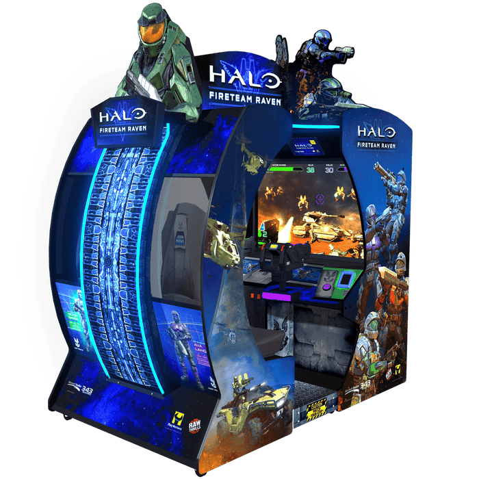 Raw Thrills Halo Fireteam Raven 2 Player Arcade Game - 027148N