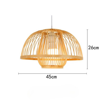 Handmade Bamboo Pendant Light - Procure Décor