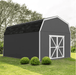 Handy Home Hudson 12 ft. W x 12 ft. D Wood Storage Shed with Floor 19442-9