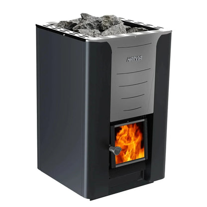 Harvia  31kW Wood Burning Sauna Stove - WKPR36M