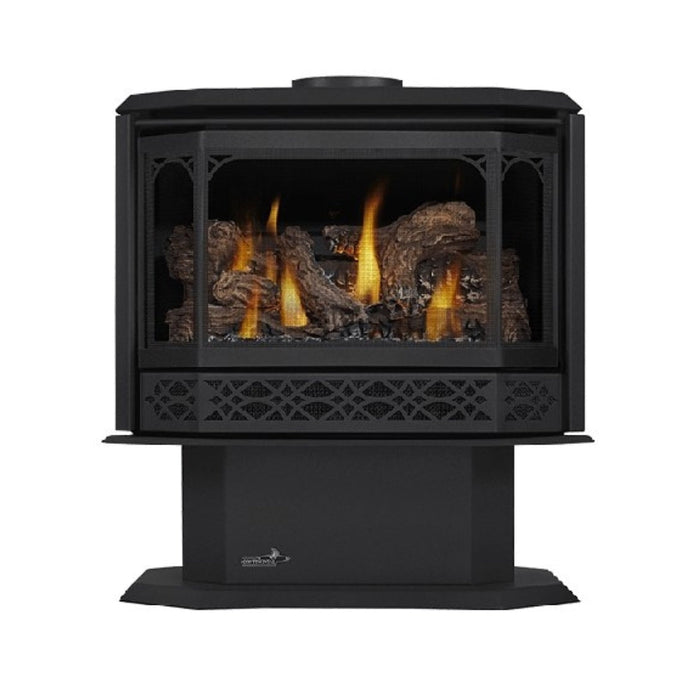 Napoleon Fireplaces Havelock Free-Standing Direct Vent Gas Stove, Black, Napoleon, 28 1/4", GDS50-1NE