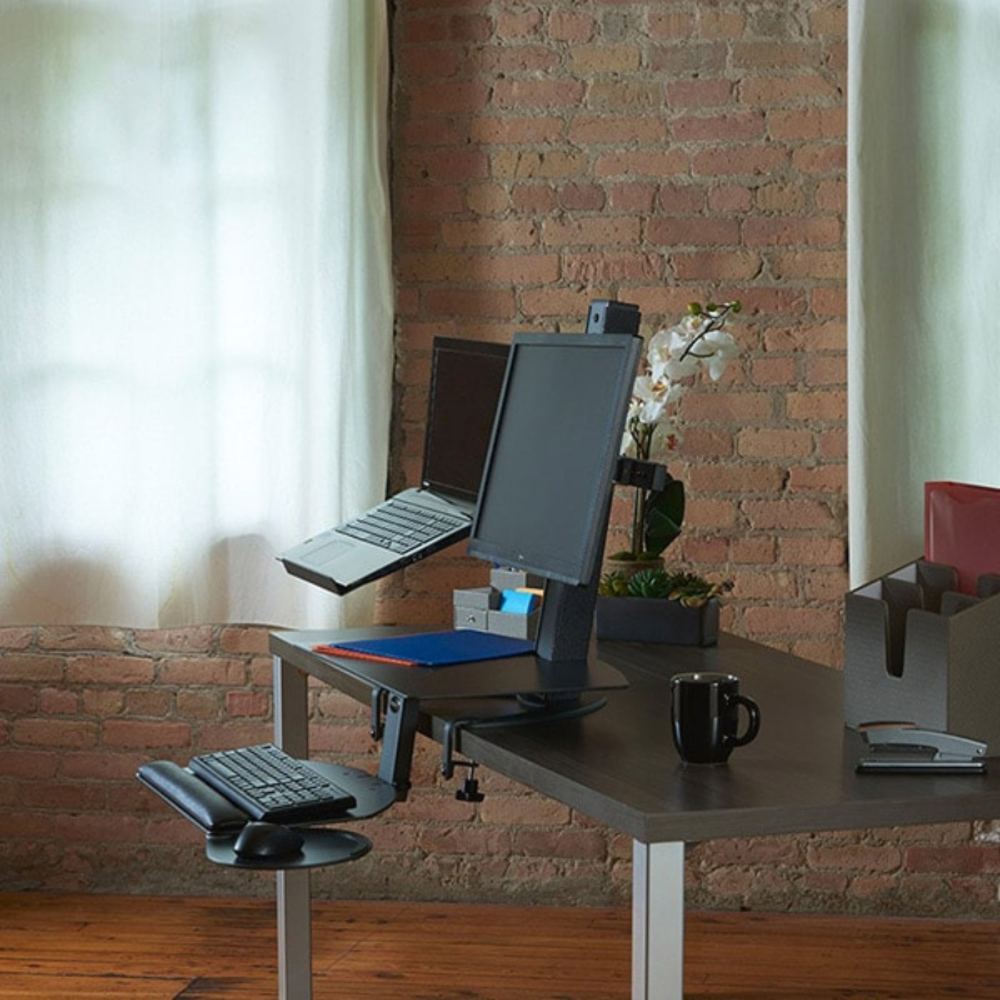 Positive Posture Health Postures Taskmate Go Laptop -  6361