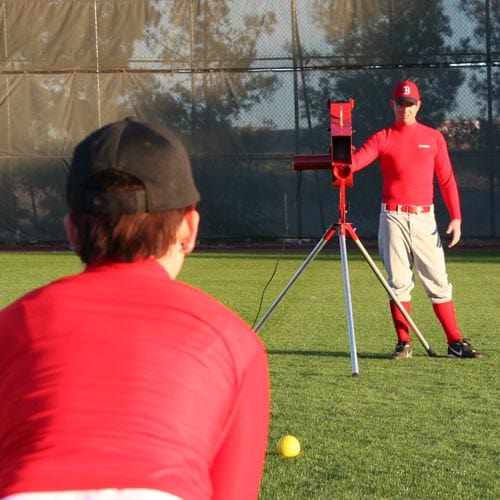 Heater Real 12 inch Softball Machine - No Ball Feeder Reconditioned - HTR6000SBNBF