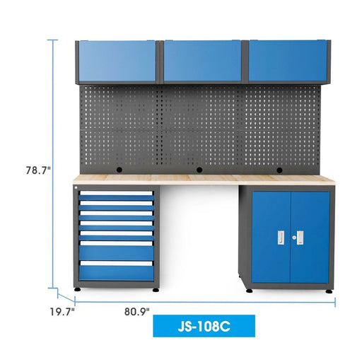 Chery Industrial Heavy Duty Ready-to-assemble Steel Garage Storage System 108C