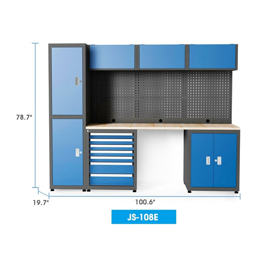 Chery Industrial Heavy Duty Ready-to-assemble Steel Garage Storage System 108E