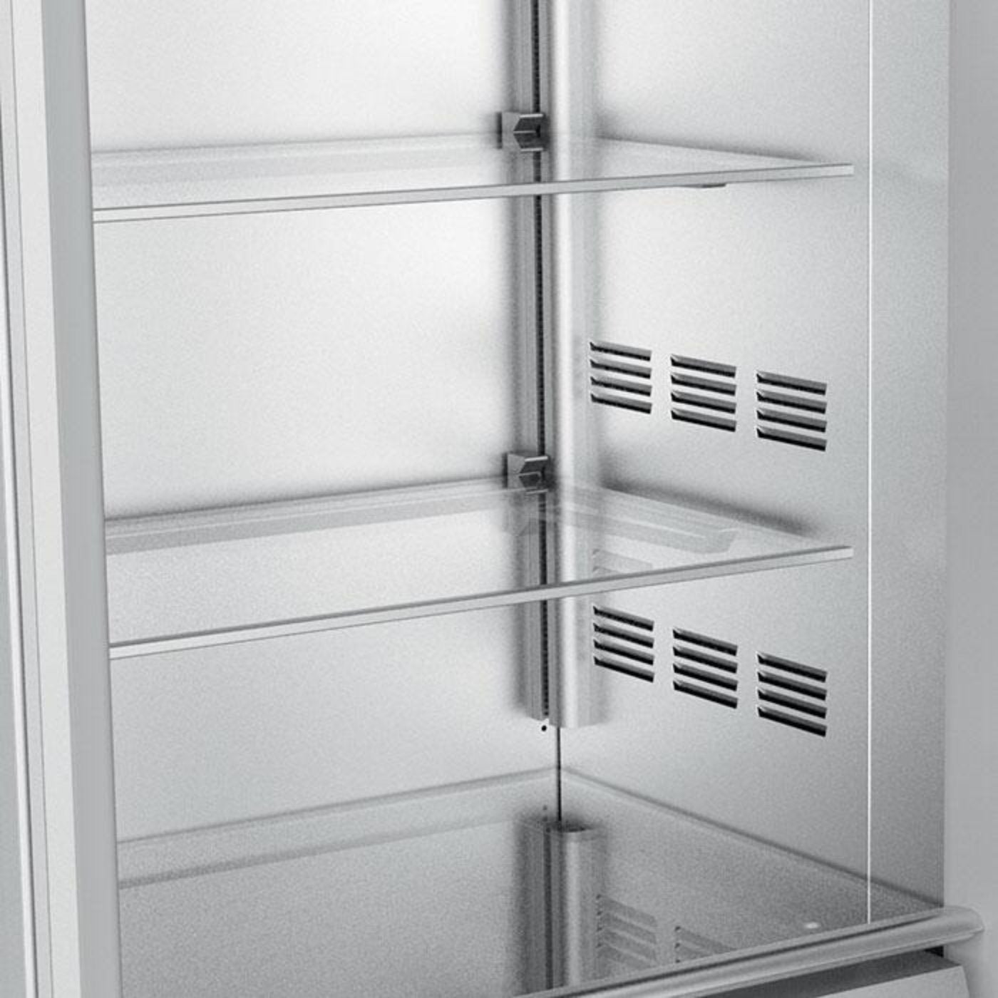 Hestan 36 Inch Bottom Freezer Refrigerator with Overlay Panel - KRBL36OV