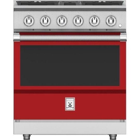 Hestan 30 Inch 4 Burner Dual Fuel Range - KRD304LP