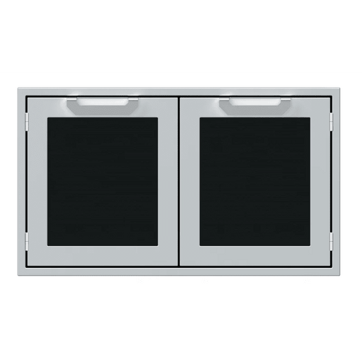 Hestan 36-Inch Double Sealed Pantry Storage Doors - AGLP36-SS