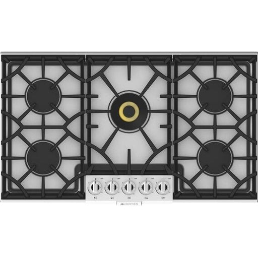 Hestan 36 Inch 5 Sealed Burner Natural Gas Cooktop - KGC36