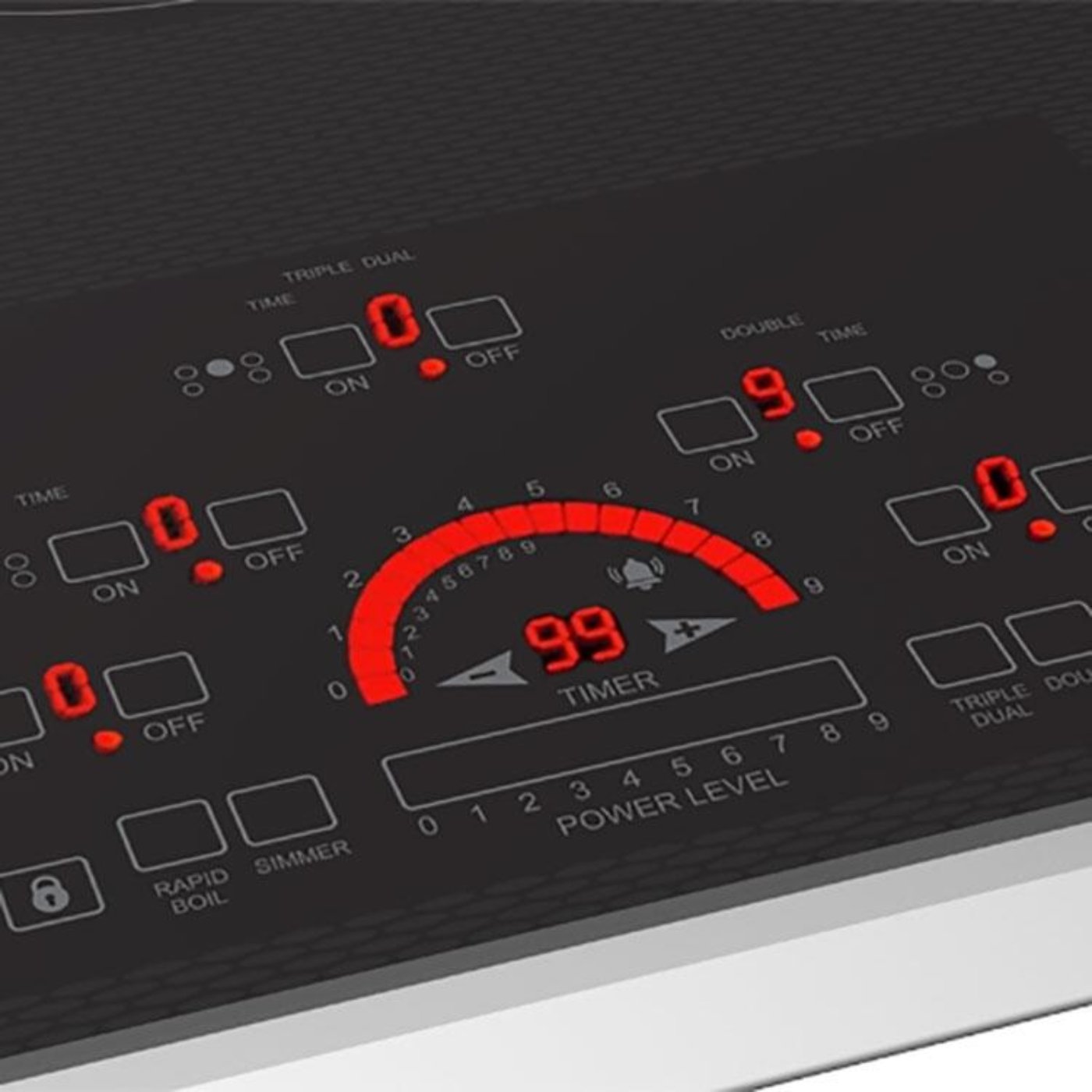 Hestan 36 Inch Electric Smoothtop Cooktop - KEC36BK