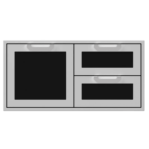 Hestan 42-Inch Double Drawer and Storage Door Combination - AGSDR42-SS