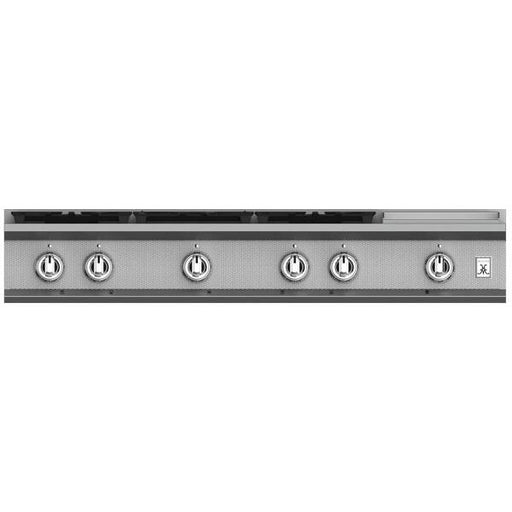 Hestan 36 Inch 4 Burner with Griddle Rangetop - KRT364GD-NG