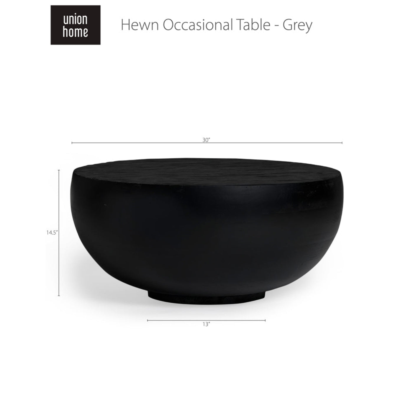 Union Home Hewn Occasional Table -  LVR00100