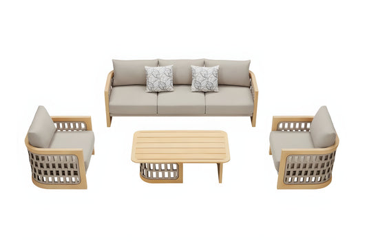 Higold Riva Sofa Seating Set with End Table - HGA-206430