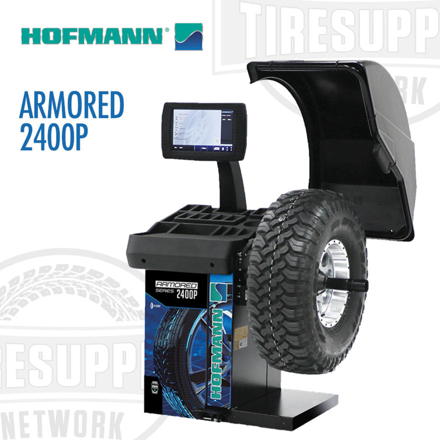 Hofmann | Armored 2400P Wheel Balancer with Touchscreen & Non Contact Data Entry - EEWB784AUA1
