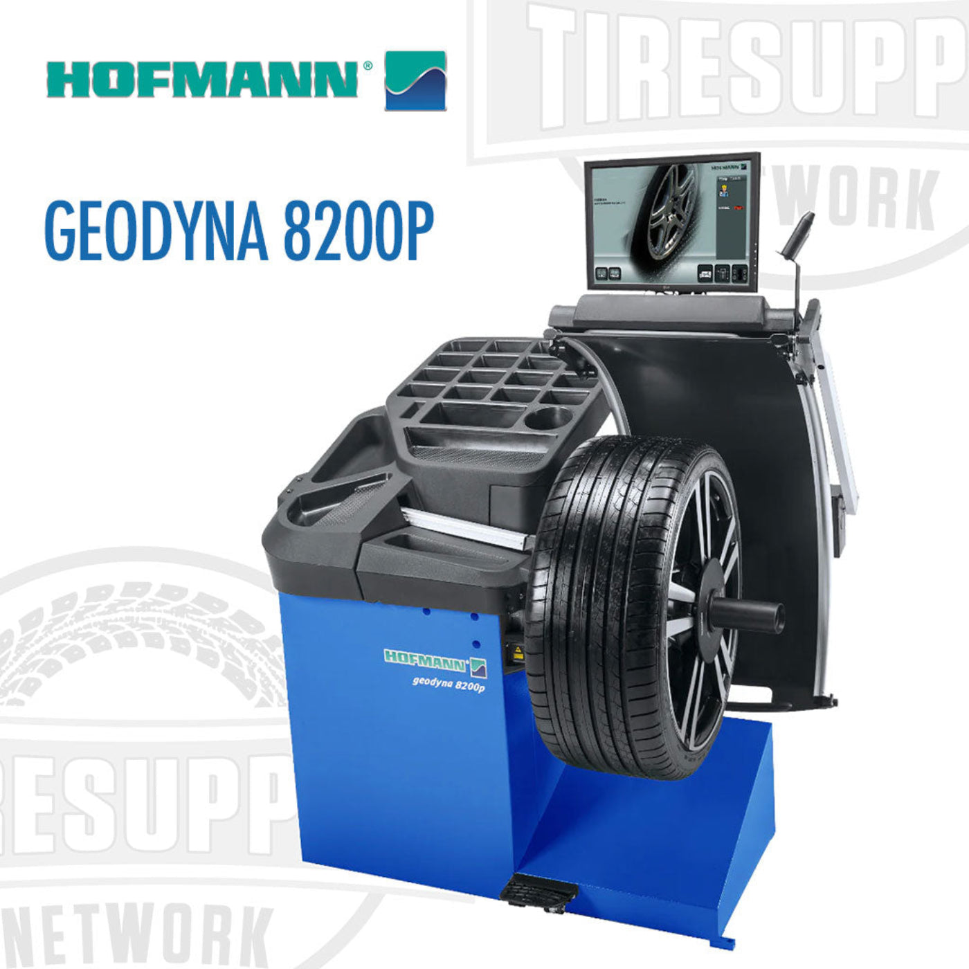 Hofmann | Geodyna 8200P Wheel Balancer with Non-Contact Data Entry & Diagnostic Functions  - EEWB766BEA