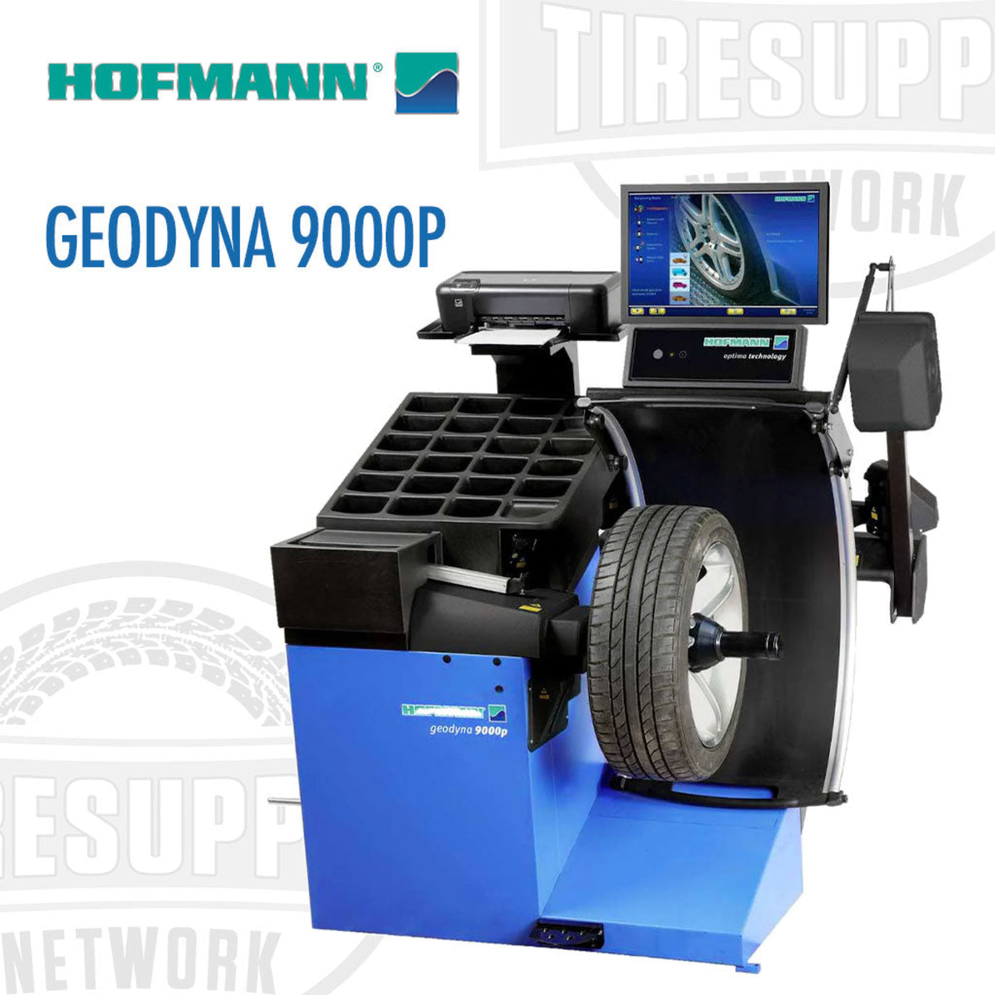 Hofmann | Geodyna 9000P Diagnostic Wheel Balancer with Touchscreen & 3D Camera Technology  - EEWB771AP230