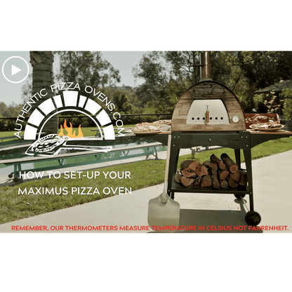 MAXIMUS MOBILE PIZZA OVEN RED **BEST SELLER**