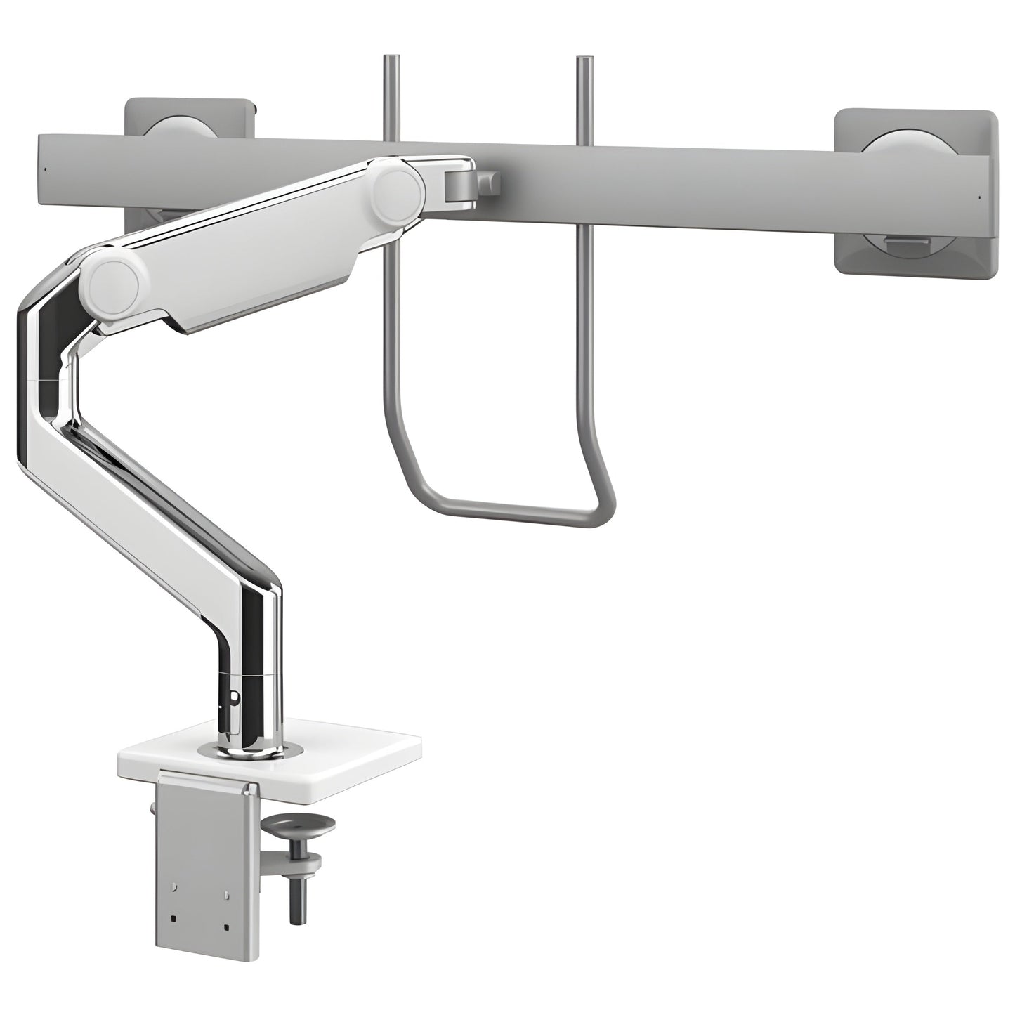 Positive Posture Humanscale M8.1 Monitor Arm - M81CMSBTB