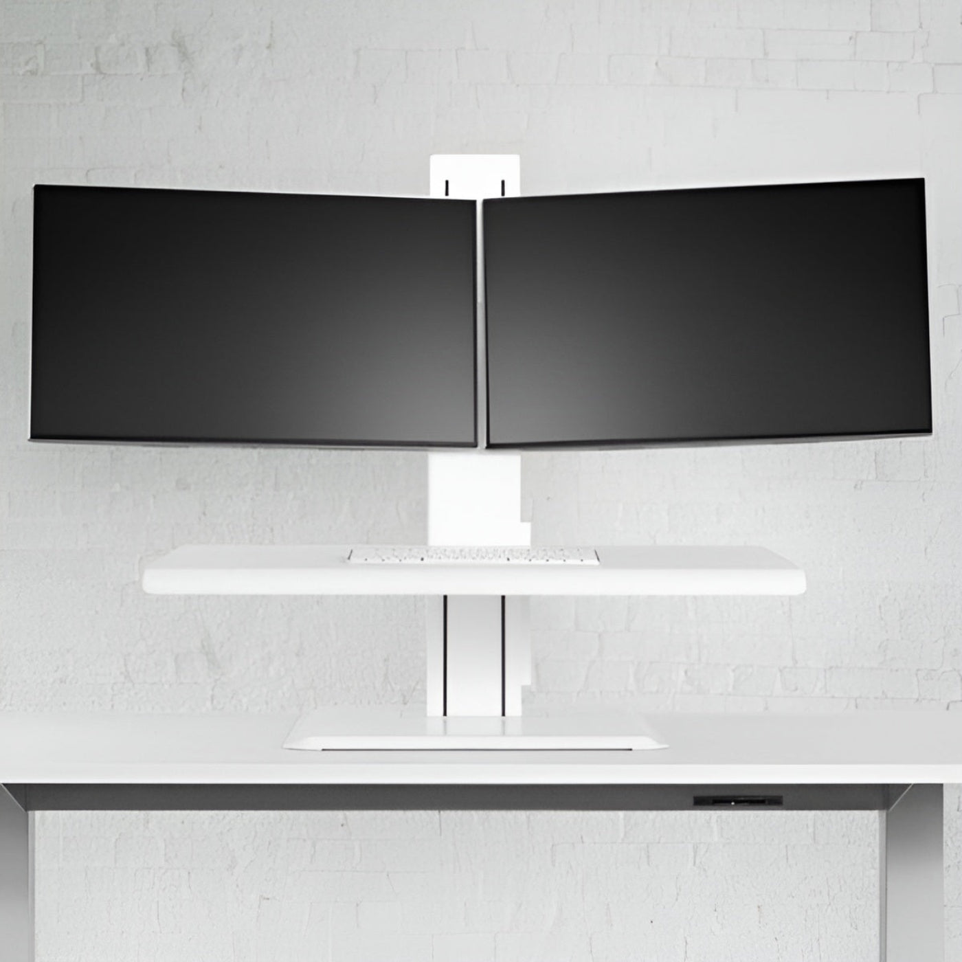 Positive Posture Humanscale QuickStand Eco Height Adjustable Workstation - QSEWS