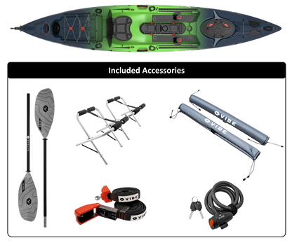 Vibe Kayak Hydra 130 Bundle (Memorial Day)
