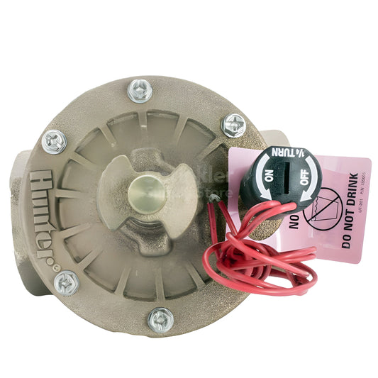 Hunter 2 in. Brass Globe Valve, Filter Sentry - IBV201GFS