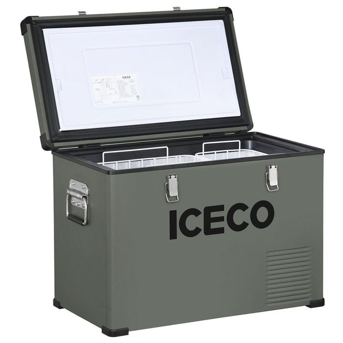 47.5QT VL45 Metal Refrigerator Single Zone Combo |ICECO