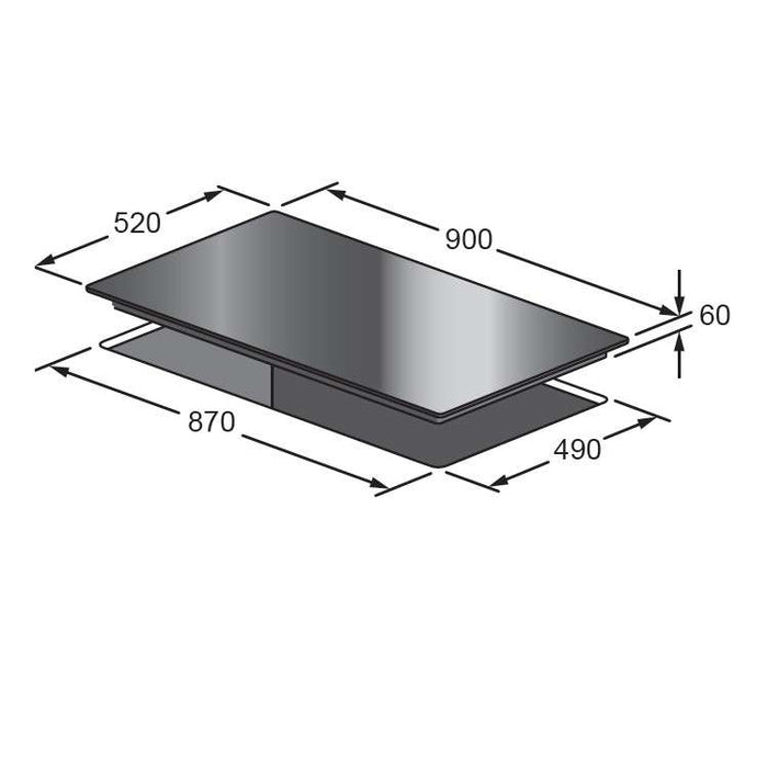 Kleenmaid ICT9030 90cm Induction Cooktop