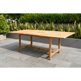 Midtown Concept Dian Extendable Outdoor Dining Table - SC DIAN RECT