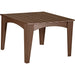 LuxCraft 44" Island Dining Table Set - IDT44SCHB/ISC-CHCHB