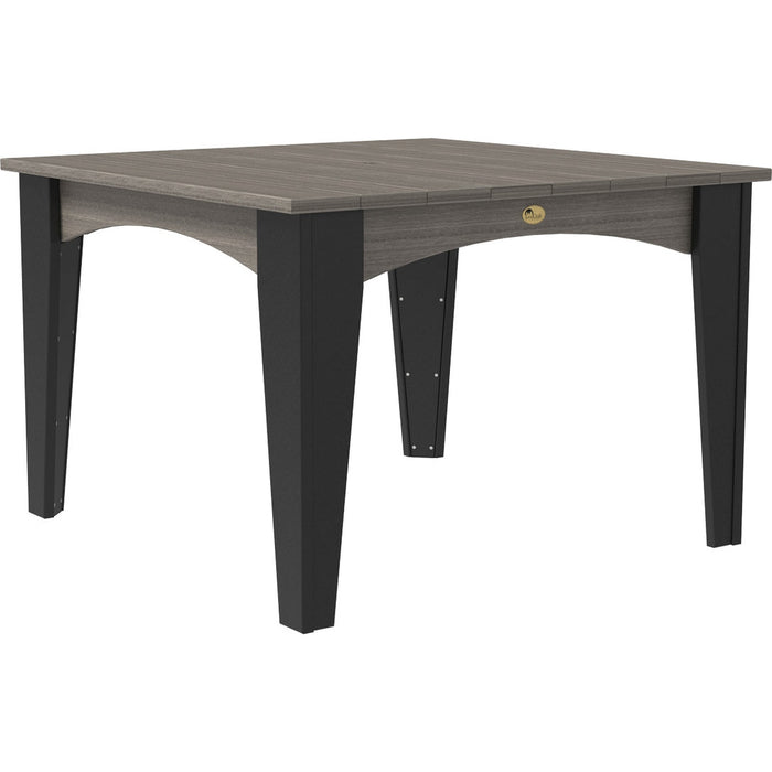 LuxCraft Island Dining Table 44" Square - IDT44SCHB