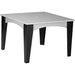 LuxCraft Island Dining Table 44" Square - IDT44SCHB