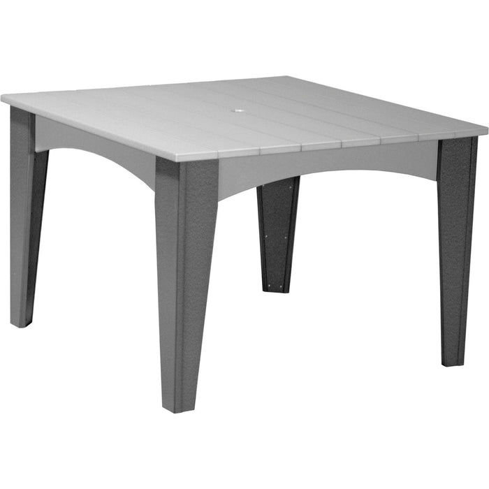 LuxCraft Island Dining Table 44" Square - IDT44SCHB