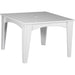 LuxCraft Island Dining Table 44" Square - IDT44SCHB