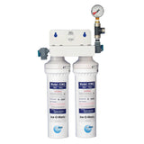 Ice-O-Matic 10" Double Ice Machine Water Filter,  0.5 Micron and 3 GPM - IFQ2