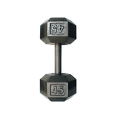 USA by Troy IHD Hex Gray Cast Iron Dumbbell