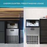 EUHOMY Excellent Storage Container Undercounter Commercial Ice Machine - IM-02