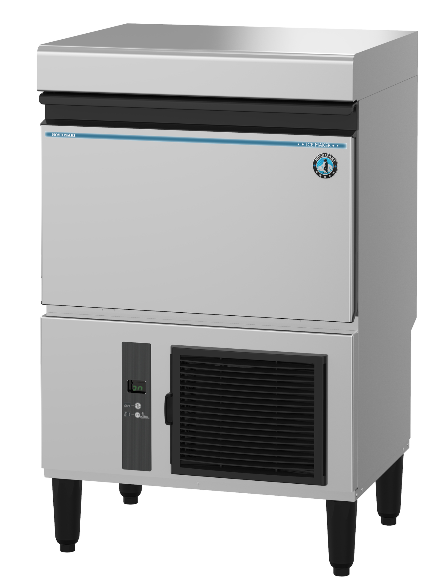 Hoshizaki | 25" Wide Air-Cooled Sphere Cube Ice Maker w/ Built-In Storage Bin -  IM-50BAA-Q