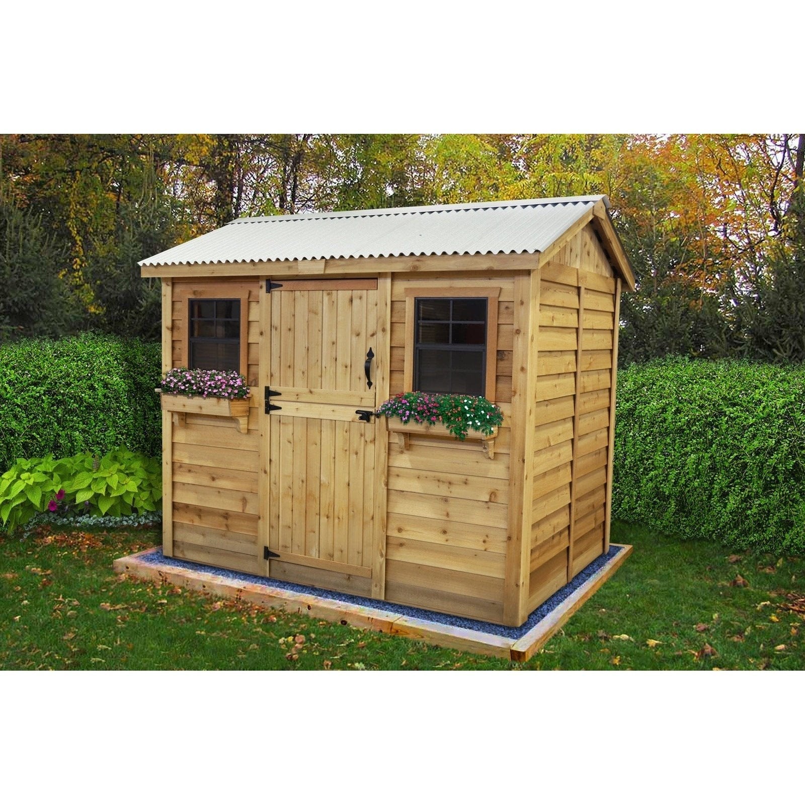 Outdoor Living Today 9'x6' Cabana Garden Shed - CB96