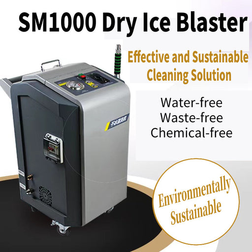 Sanitmax SM1000 Dry Ice Blasting Cleaning Machine - Industrial and Commercial Dry-ice Blaster SM1000