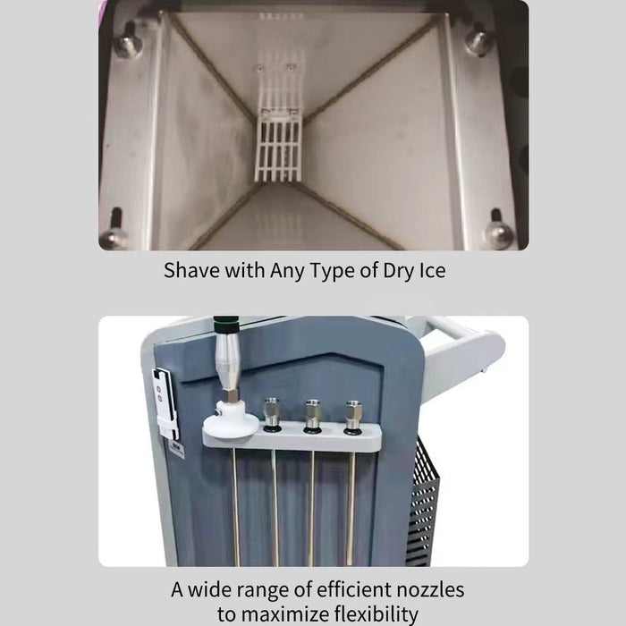 Sanitmax SM1000 Dry Ice Blasting Cleaning Machine - Industrial and Commercial Dry-ice Blaster SM1000