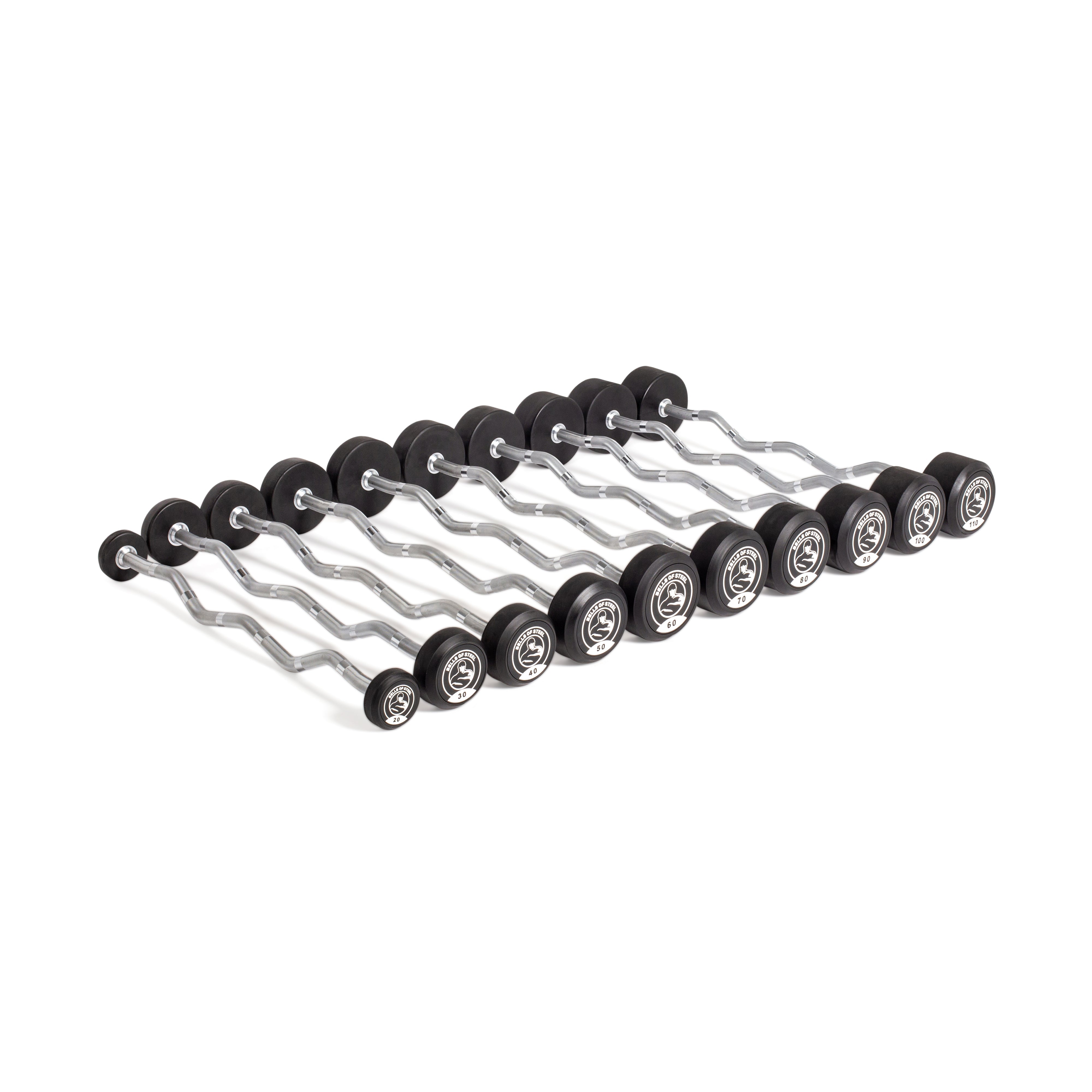 Bells Of Steel Fixed Barbells - Easy Curl - CRL-FXB-SET