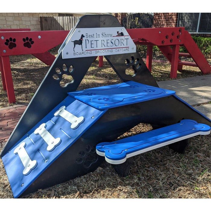 Puppy Scapes HDPE - Hi Density Polyethylene Double Ramp Mini version - PS-HDPEM