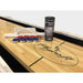 Playcraft Montauk Shuffleboard Table in Weathered Whitewash - SHMONWSH09