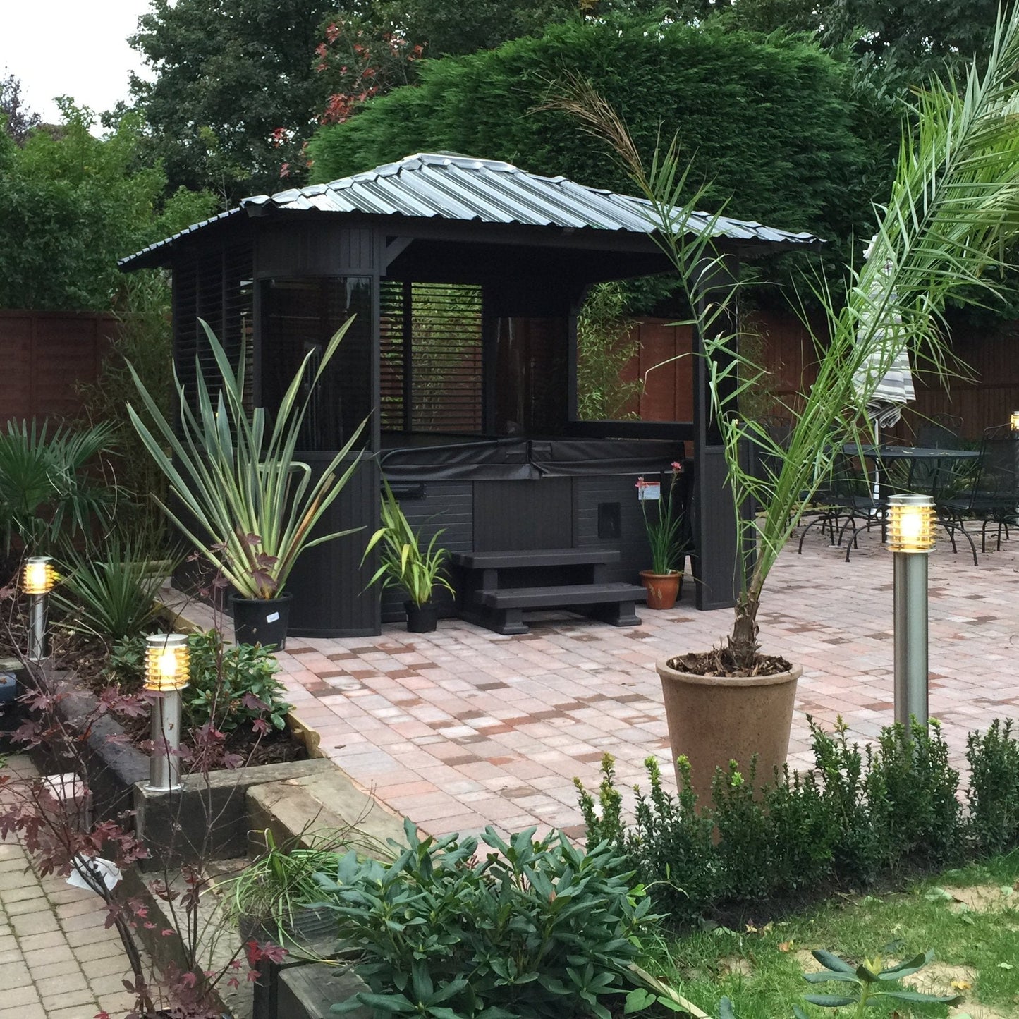 Fraser Gazebo 10ft x 10ft - Coffee