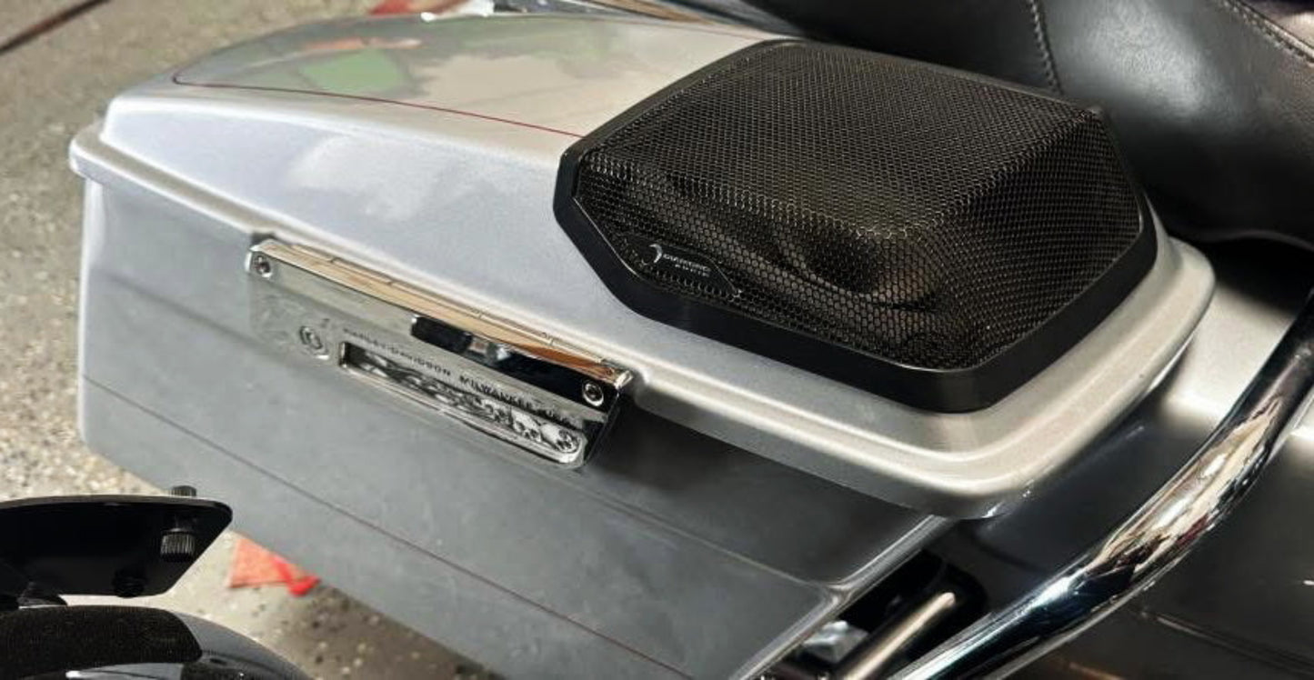 Diamond Audio 1998-2013 Harley Davidson Cut-In Lid Kit with MP694 Speakers (4Ω) - MSMP694LK13