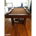 Playcraft Willow Bend Slate Pool Table w/ Dining Top & Bench - PTWILTOF07